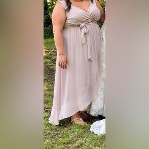 David’s Bridal Bridesmaid’s Dress